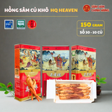  Hồng sâm củ khô HQ HEAVEN 150g – số 30 (10 củ) 