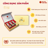  Hồng sâm thái lát cao cấp DKG – 3 lọ/hộp (100g/lọ) 