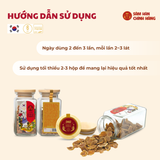  Hồng sâm thái lát cao cấp DKG – 3 lọ/hộp (100g/lọ) 