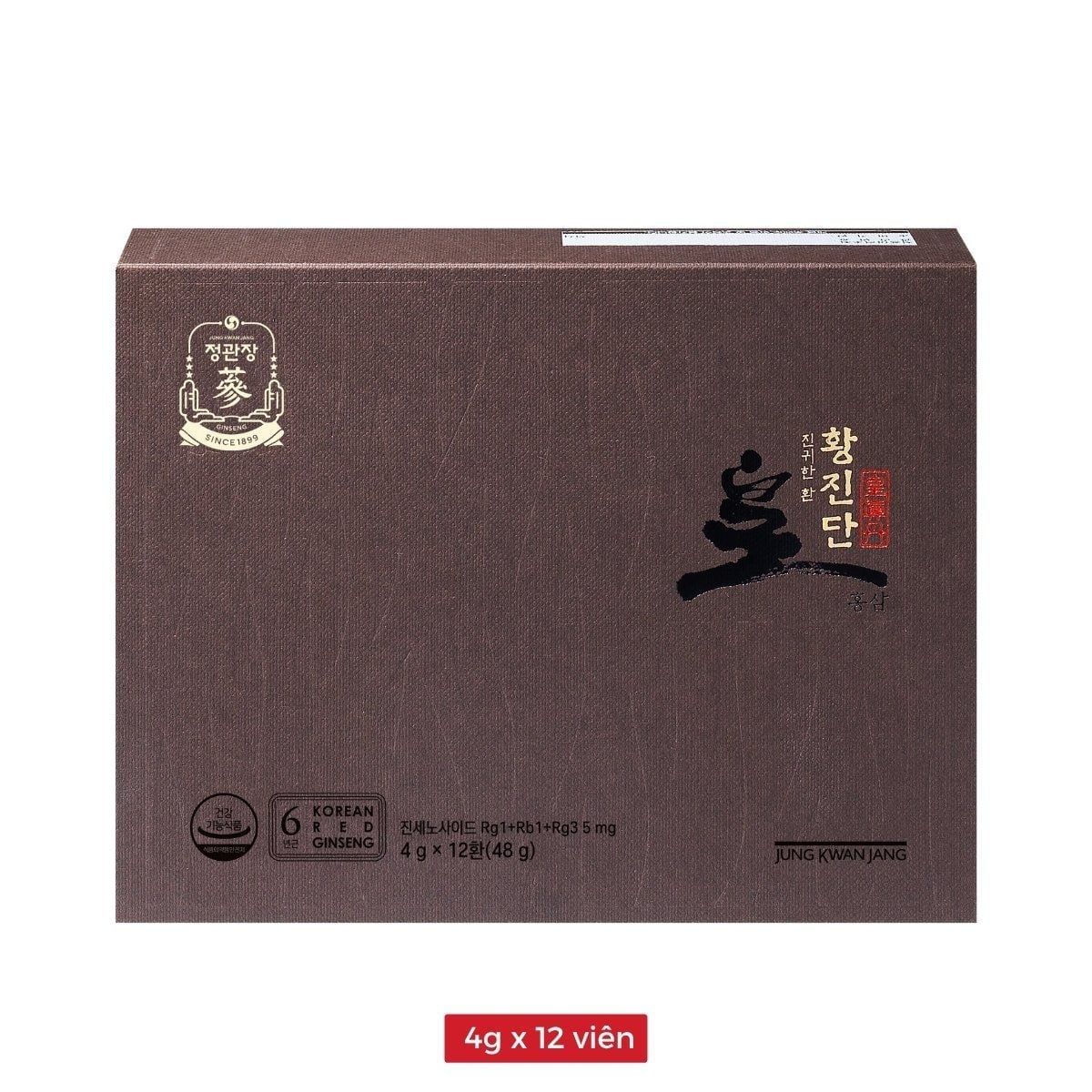  Hồng Sâm Linh Đan KGC Hwang Jin Dan 4g x 12 Viên 