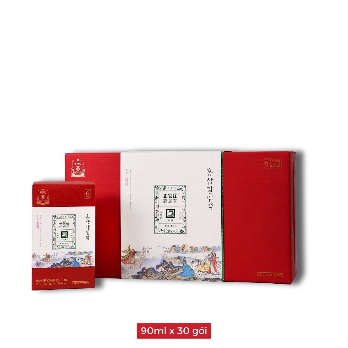  Nước Hồng Sâm Tinh Khiết Hảo Hạng KGC Pure Extract 90ml x 30 Gói 