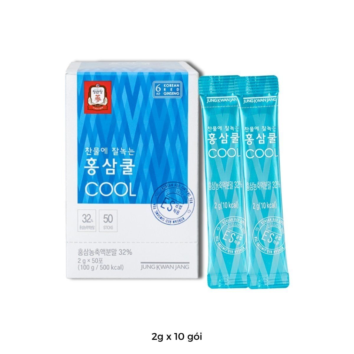  Trà Hồng Sâm KGC Tea Cool 2g 