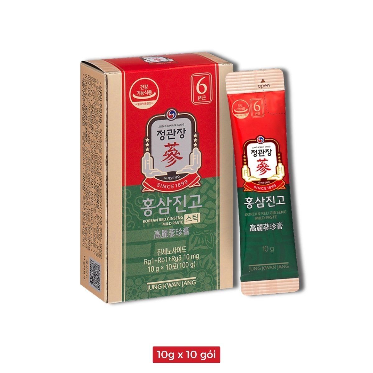  Tinh Chất Hồng Sâm & Mật Ong KGC Mild Paste 10g x 30 Gói 