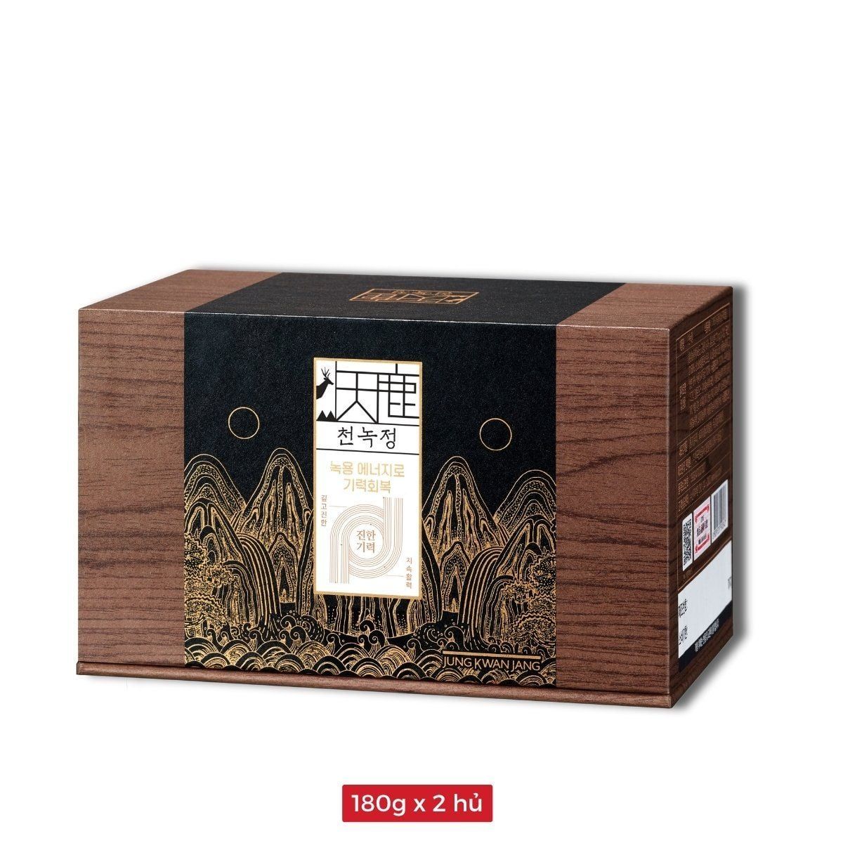  Tinh Chất Hồng Sâm Nhung Hươu KGC Cheon Nok Extract 180g x 2 Hũ 