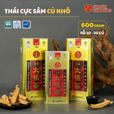  Korean Taekuk Ginseng (Thiên sâm) 600g – số 20 (20 củ special) 