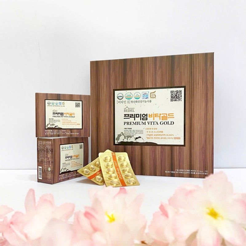  Tinh Dầu Thông Đỏ Hàn Quốc 120 Viên Premium Vita Gold 