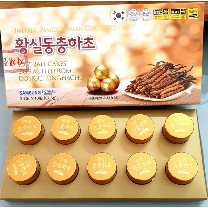  Viên Hoàn Imperial Family Korean Cordyceps 10 Viên 