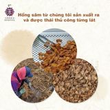  Hồng Sâm 6 Năm Tuổi Thái Lát Tẩm Mật Ong (10 gói x 18g) 