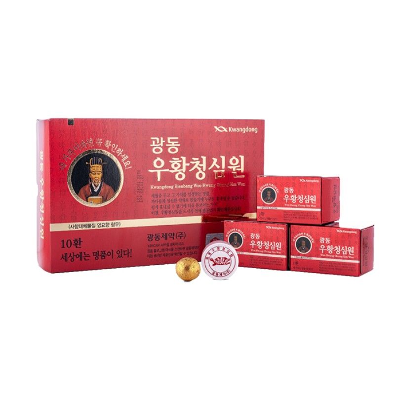  Viên Vũ Hoàng Thanh Tâm Kwangdong Bienbang Woohwang Chung Sim Won 3,75g x 10 Viên 