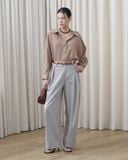  Pie Barrel-Leg Trousers 