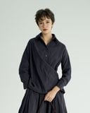  Desi Asymmetric Hem Shirt 