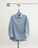  Desi Asymmetric Hem Shirt 