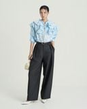  Pie Barrel-Leg Trousers 