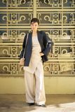  Asymmetric Wrap Pants 