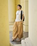  Draped Balloon Pants 