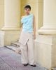  Asymmetric Wrap Pants 