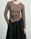  Slim-fit Long-Sleeve Top 
