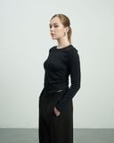  Slim-fit Long-Sleeve Top 