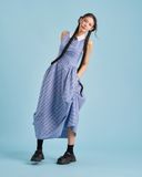  Marjane White Collar Dress 