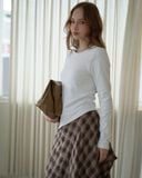  Slim-fit Long-Sleeve Top 