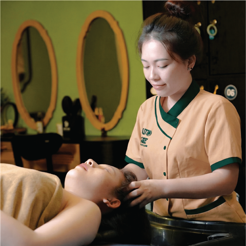  Gội đầu dưỡng sinh 