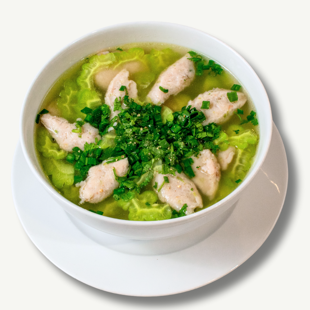  Canh khổ qua cá thác lác 