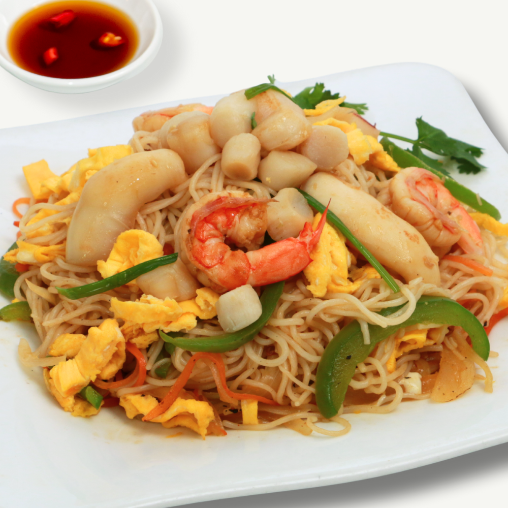  Bún gạo xào Singapore 