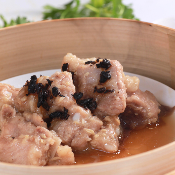  Sườn non hấp tàu xì 