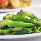  Cải rổ xào dầu hào/ xào tỏi 