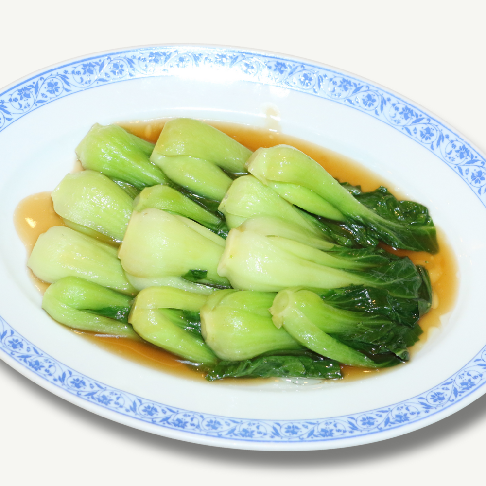  Cải thìa xào dầu hào/ xào tỏi 
