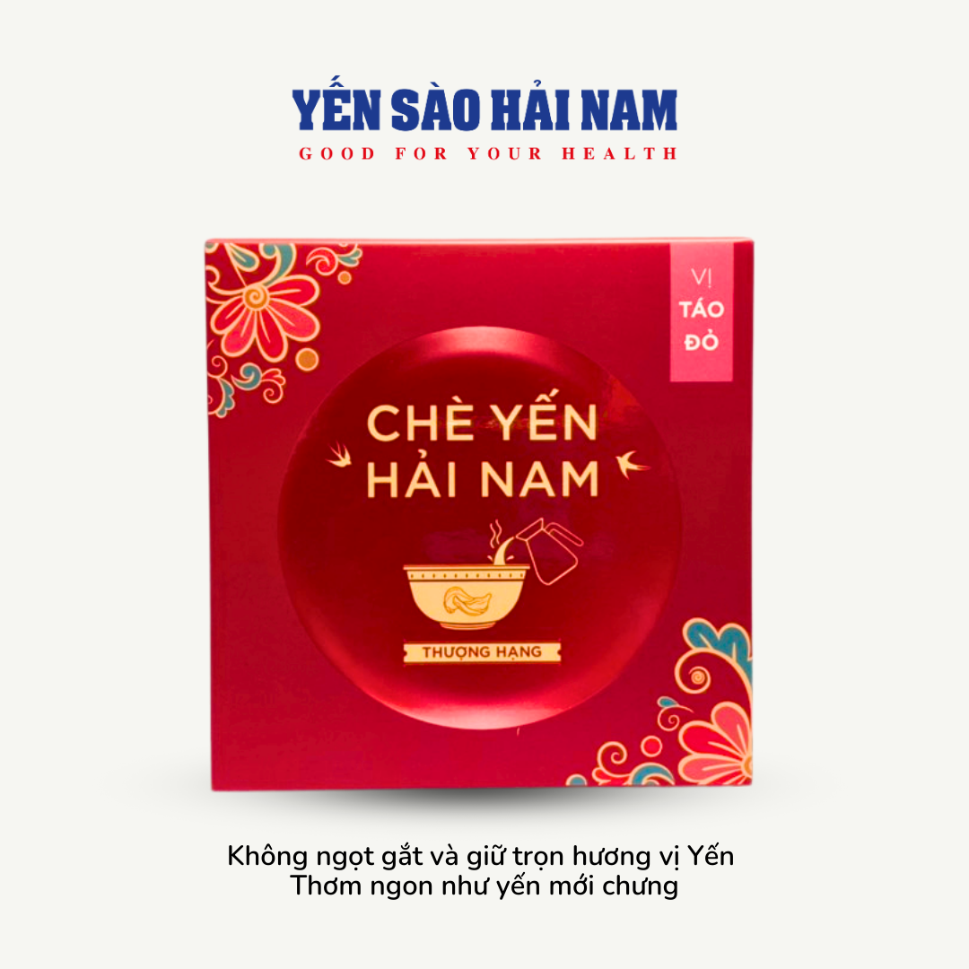  CHÈ YẾN HẢI NAM THƯỢNG HẠNG VỊ TÁO ĐỎ [ĂN LIỀN] 
