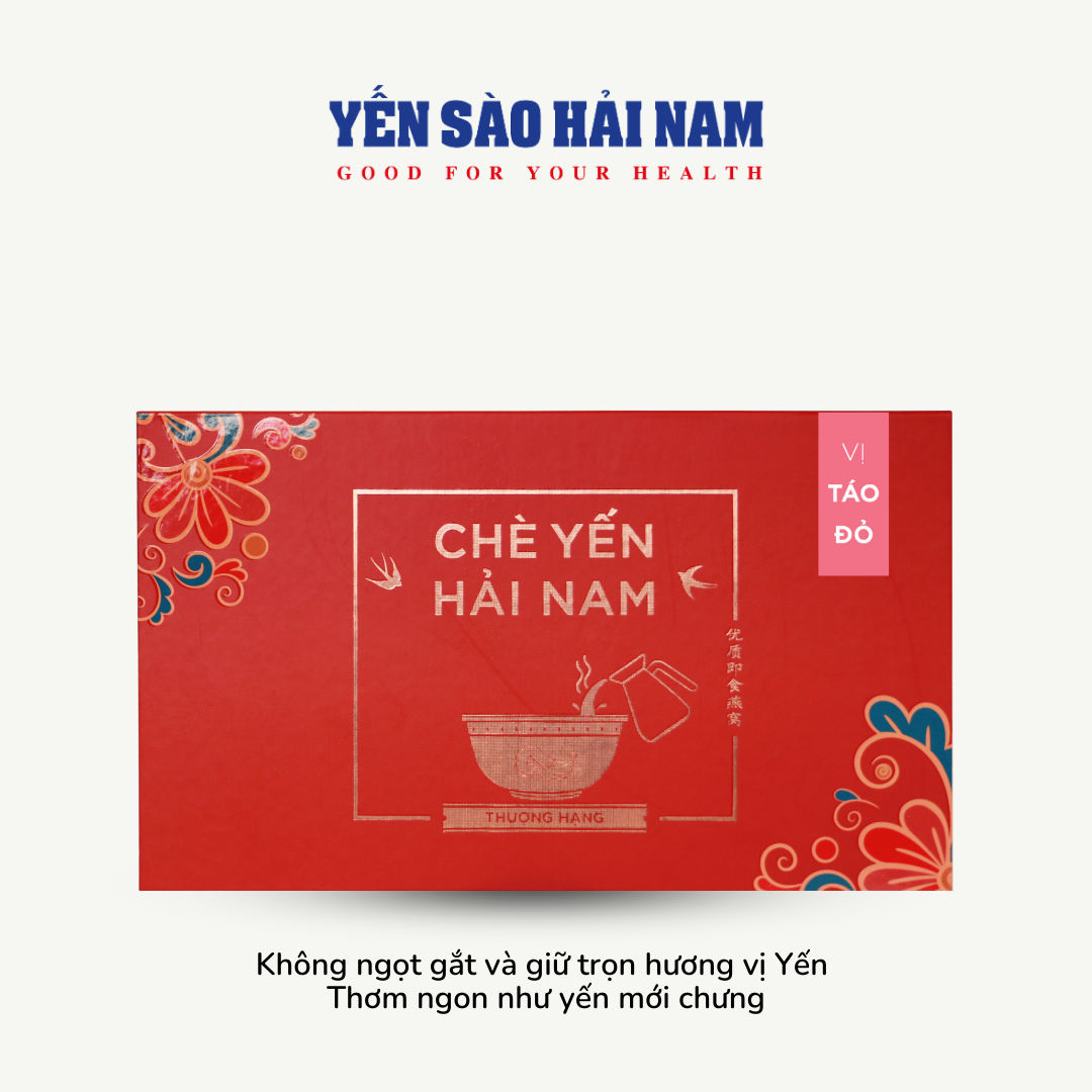  CHÈ YẾN HẢI NAM THƯỢNG HẠNG VỊ TÁO ĐỎ [ĂN LIỀN] 