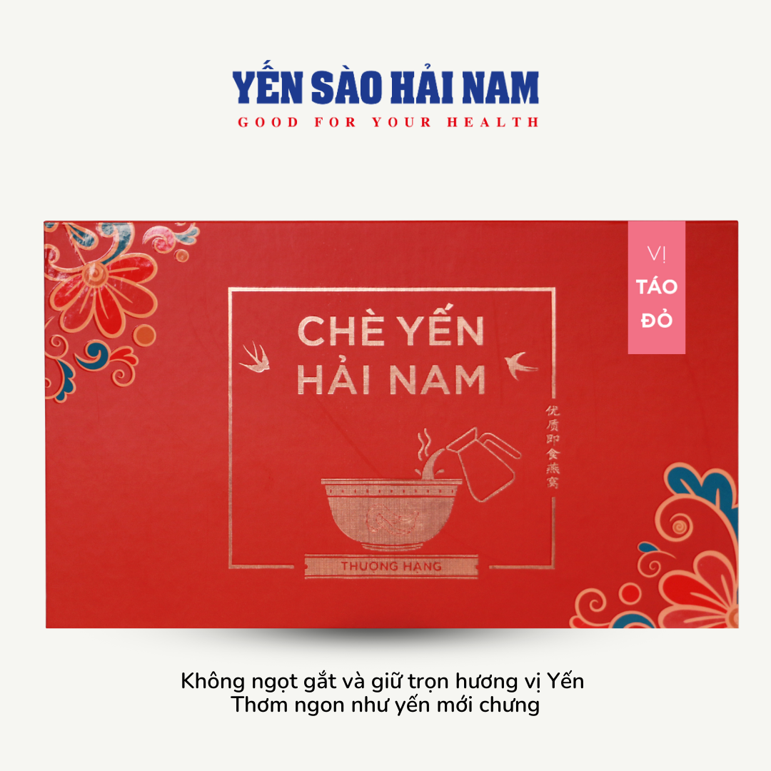  CHÈ YẾN HẢI NAM THƯỢNG HẠNG VỊ TÁO ĐỎ [ĂN LIỀN] 