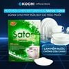  Muối Rửa Chén Bát Sinh Học Satos 1.2kg - Tinh Khiết 99.4%, Dùng Cho Máy Rửa Chén Có Hộc Muối - Làm mềm nước, loại cặn ca 
