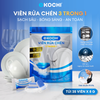  Viên rửa chén bát sinh học KOCHI 3-in-1 - Túi 35 viên nén 8g - Diệt khuẩn 99.9% - An toàn - Sạch Sâu - Sáng bóng - Kochi 