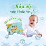  Bột rửa bình sữa Satos 160gr - Dành cho máy rửa bình sữa - Hữu Cơ - 100% tự nhiên - Không hoá chất - Mùi nhẹ - Sạch Sâu 