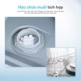  Máy rửa chén bát để bàn KOCHI C500 - Sức chứa 6 bộ - Không cần lắp đặt - 5+1 chương trình rửa, sấy nóng 