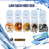  Viên rửa chén bát SEAWAYS 3 trong 1 (Túi 35 viên x8gr) chuyên dùng cho máy rửa chén bát - An toàn, sạch hoàn hảo - KOCHI 