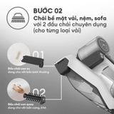  Máy Giặt Hút Vết Bẩn KOCHI H100 - Không Dây - 8000Pa - Làm Sạch Thảm, Nệm, Sofa - Sạc Type-C - Pin 2000 MAH 