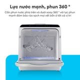  Máy rửa chén bát để bàn C400 - KOCHI Vietnam - Rửa nước nóng & Sấy khử trùng - 4 bộ - Tiết kiệm điện nước - Thông Minh 