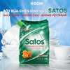  Bột rửa chén bát sinh học SATOS 1.2KG - Sạch bóng - Không Cặn - Không vệt - Dùng cho máy rửa chén bát - KOCHI Vietnam 
