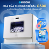  Máy rửa chén bát để bàn KOCHI C500 - Sức chứa 6 bộ - Không cần lắp đặt - 5+1 chương trình rửa, sấy nóng 
