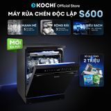  [QUÀ TẶNG KHÔNG BÁN] Bộ sản phẩm Máy giặt vết bẩn H100 - 100 viên rửa chén Finish All in 1 - 1.2kg muối rửa chén Satos 