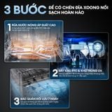  [Lắp đặt 0Đ -HCM/HN] Máy rửa chén độc lập KOCHI S600 - 16 bộ - 5 trục phun nước nóng 360° áp suất cao - Sấy khô PTC - Lưu trữ đối lưu 