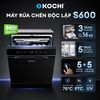  Máy rửa chén độc lập 16 bộ S600 - 5 trục phun nước - Sấy PTC & UV - Bảo quản đối lưu 7 ngày - KOCHI Vietnam 