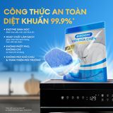  Viên rửa chén KOCHI 3 trong 1 - Sạch sâu - Sáng bóng - Diệt khuẩn 99.9% - Dùng cho mọi máy rửa chén - Viên 8 g tiện lợi 