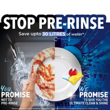  Túi 64 viên rửa chén Finish Quantum All in 1 (14x tính năng trong 1 viên Bao Bì mới – Hương Chanh) – (Dành cho máy rửa chén 10 -16 bộ). 