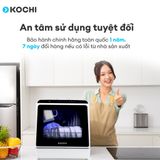  [QUÀ TẶNG GIỚI HẠN] Máy rửa chén bát để bàn C400 - Không cần lắp đặt - Sức chứa 4 bộ - Rửa nước nóng, sấy khô hoàn hảo 