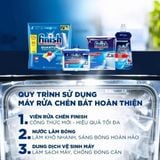  Túi 64 viên rửa chén Finish Quantum All in 1 (14x tính năng trong 1 viên Bao Bì mới – Hương Chanh) Máy 10 - 16 bộ KOCHI 