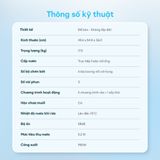  [Đã qua sử dụng] Máy rửa chén bát để bàn KOCHI C500 - 6 bộ - Không cần lắp đặt - 5+1 chương trình rửa, sấy nóng 